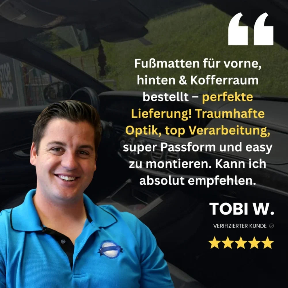 MAßGESCHNEIDERTE - Luxus Auto Fußmatten