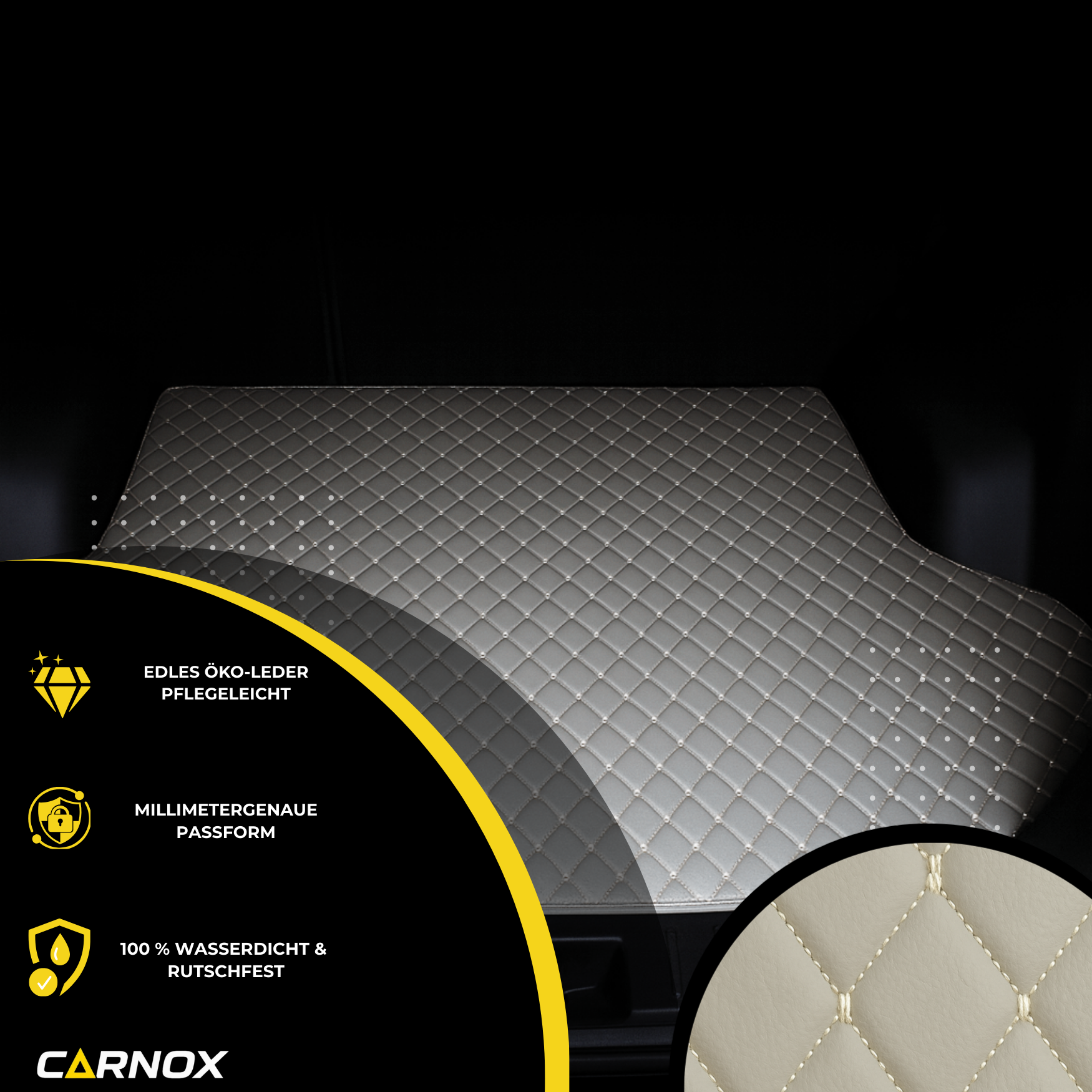 MAßGESCHNEIDERTE Luxus Kofferraummatte